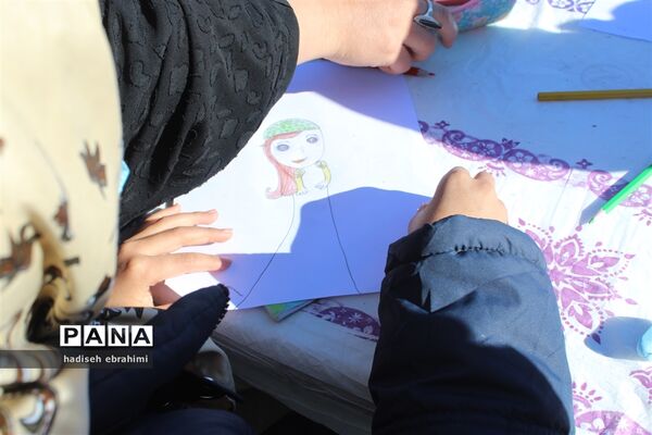 مراسم روز جهانی معلولان در روستای لمراسک گلوگاه