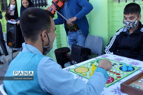 مراسم روز جهانی معلولان در روستای لمراسک گلوگاه