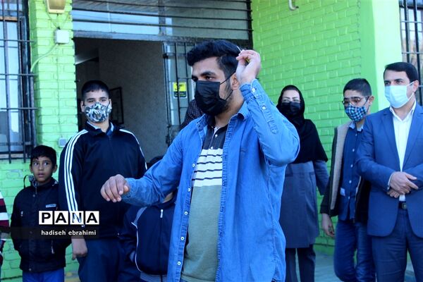 مراسم روز جهانی معلولان در روستای لمراسک گلوگاه
