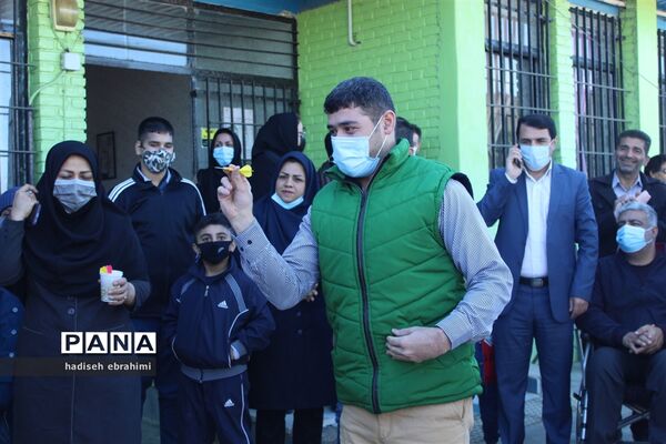مراسم روز جهانی معلولان در روستای لمراسک گلوگاه