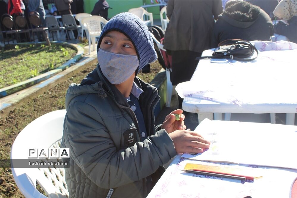 مراسم روز جهانی معلولان در روستای لمراسک گلوگاه