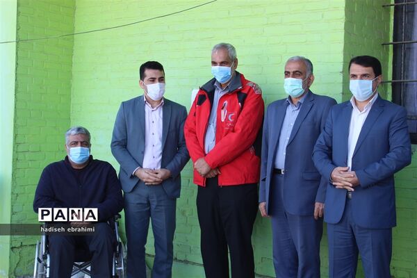 مراسم روز جهانی معلولان در روستای لمراسک گلوگاه