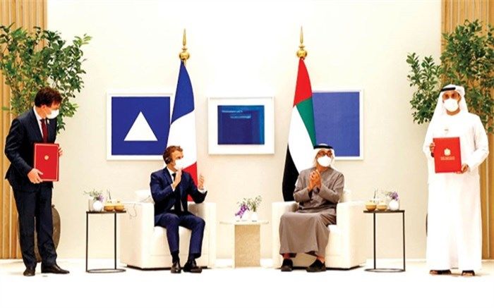 امضای ابرقرارداد ۱۷میلیارد یورویی تسلیحاتی فرانسه و امارات