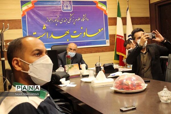 نشست خبری معاون بهداشت استان خوزستان