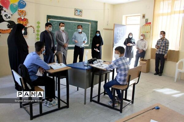 بازدید مدیر آموزش و پرورش شهرستان دشتی از آموزشگاه مهر خورموج
