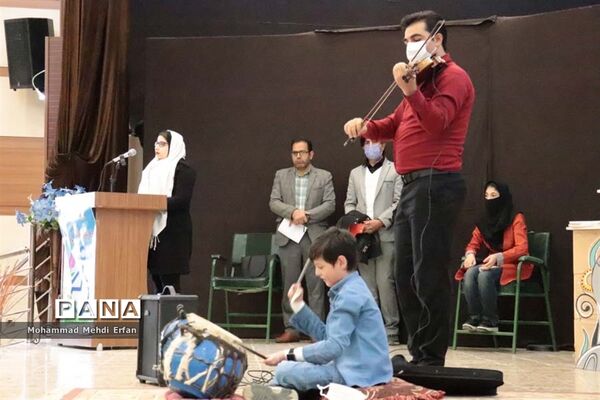 تقدیر از کودکان استثنایی در آباده