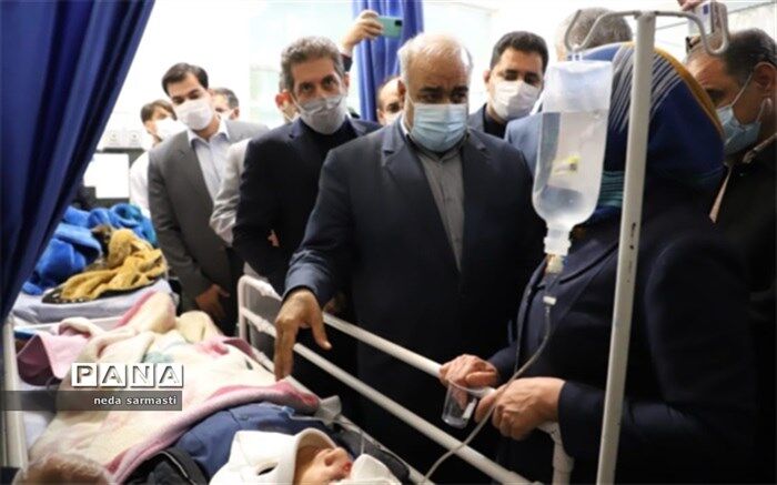 رسیدگی سریع به مصدومان تصادف مینی‌بوس دانش‌آموزان  در کرمانشاه