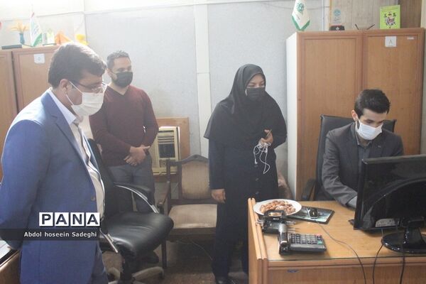 بازدید کارشناسان حوزه مالی سازمان دانش‌آموزی کشور از بوشهر