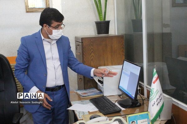 بازدید کارشناسان حوزه مالی سازمان دانش‌آموزی کشور از بوشهر