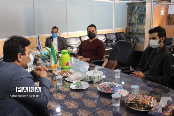 بازدید کارشناسان حوزه مالی سازمان دانش‌آموزی کشور از بوشهر