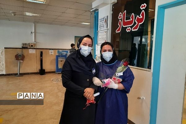 مراسم تقدیر از پرستاران بیمارستان سوم شعبان دماوند