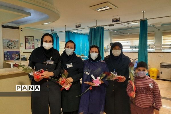 مراسم تقدیر از پرستاران بیمارستان سوم شعبان دماوند