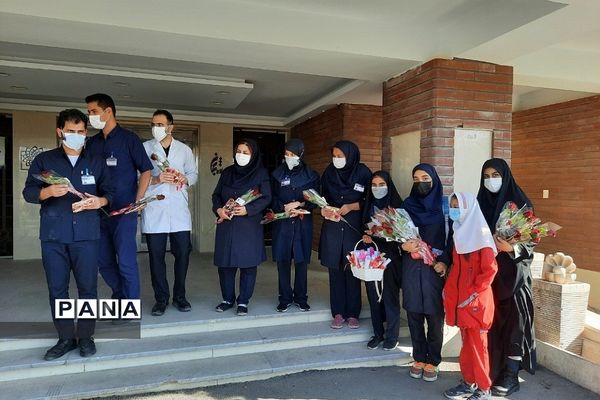 مراسم تقدیر از پرستاران بیمارستان سوم شعبان دماوند
