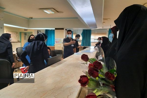 مراسم تقدیر از پرستاران بیمارستان سوم شعبان دماوند