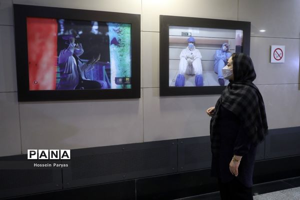 افتتاح نمایشگاه عکس مدافعان سلامت و تقدیر از پرستاران