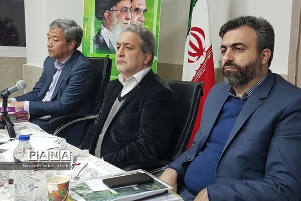جلسه حل مشکلات اراضی مدارس درحال ساخت در رودهن
