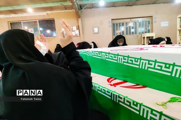 آیین وداع با شهدا در معراج شهدای اهواز