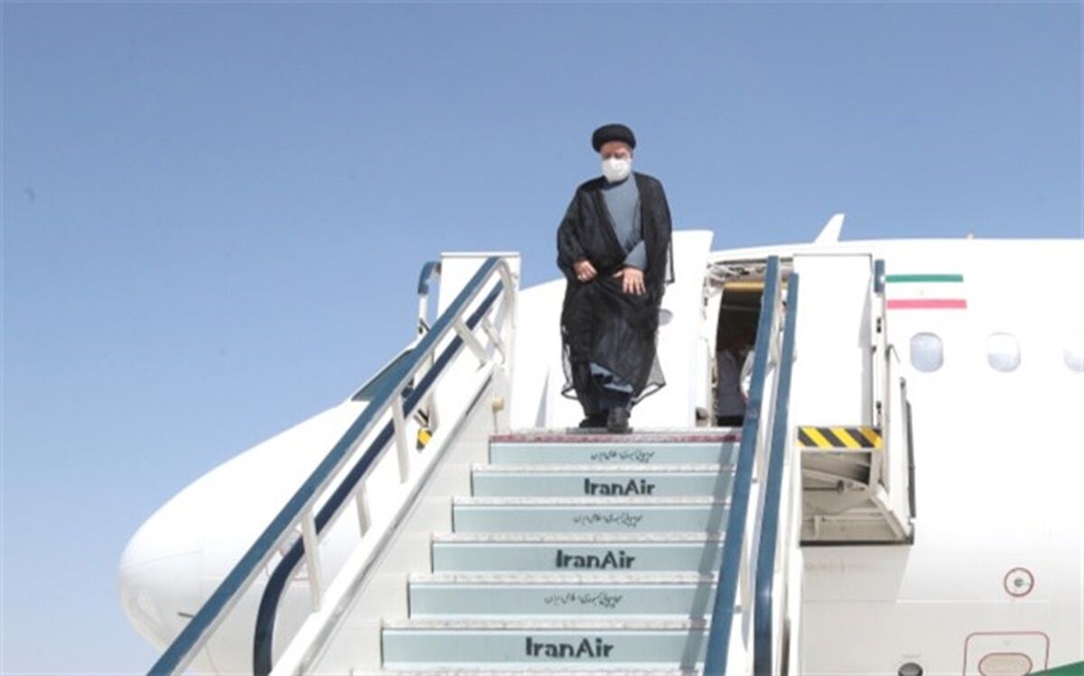 رئیس‌جمهوری وارد استان لرستان شد