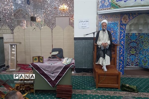 محفل انس با قرآن، دانش‌آموزی دبستان فضیلت، شهرستان کاشمر