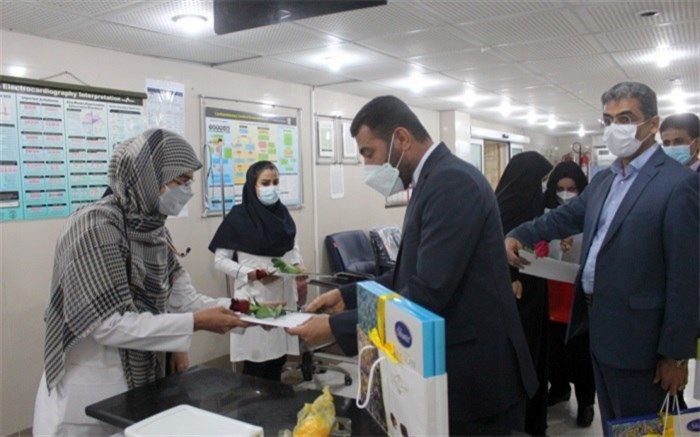 تقدیر مدیر کل آموزش و پرورش استان بوشهر از پرستاران در روز پرستار