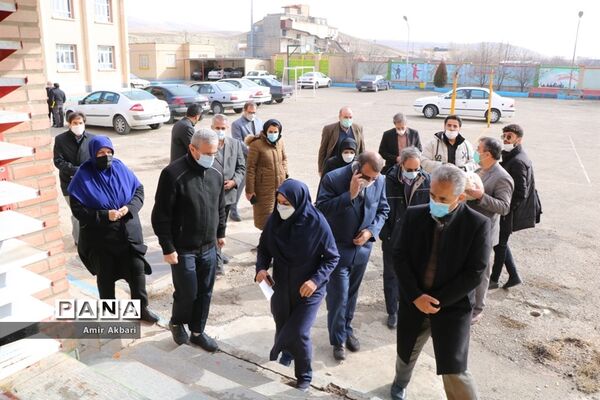 سفر یک روزه مدیرکل آموزش و پرورش آذربایجان‌غربی به شهرستان تکاب