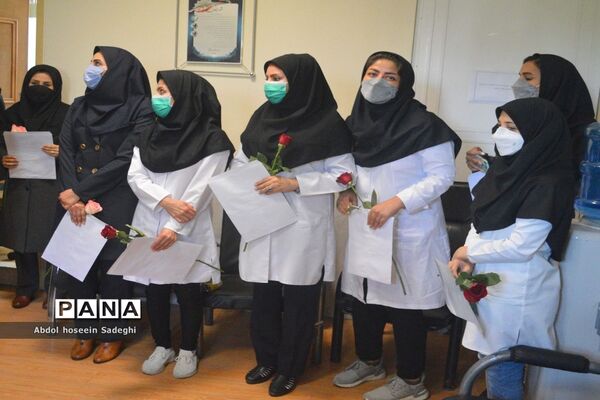 تقدیر و تشکر از کادر درمانگاه شهدای فرهنگی استان بوشهر
