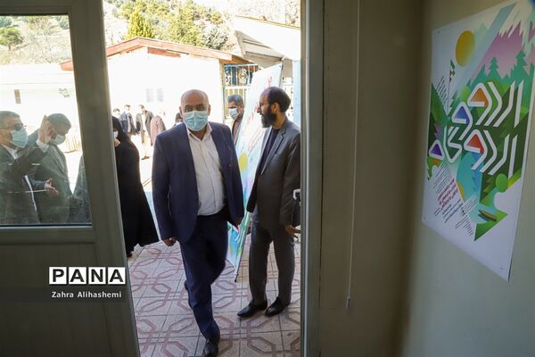 بازدید علی رمضانی از داوری جشنواره تجارب برتر اردویی و اردوگاهی کشور