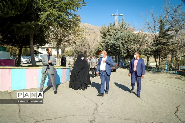 بازدید علی رمضانی از داوری جشنواره تجارب برتر اردویی و اردوگاهی کشور