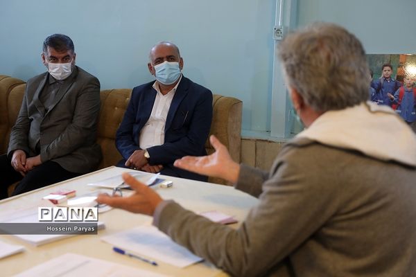 بازدید علی رمضانی از داوری جشنواره تجارب برتر اردویی و اردوگاهی کشور