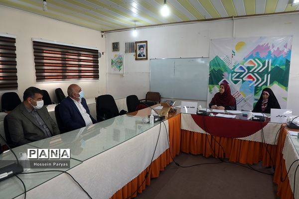 بازدید علی رمضانی از داوری جشنواره تجارب برتر اردویی و اردوگاهی کشور