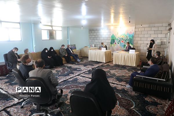 بازدید علی رمضانی از داوری جشنواره تجارب برتر اردویی و اردوگاهی کشور