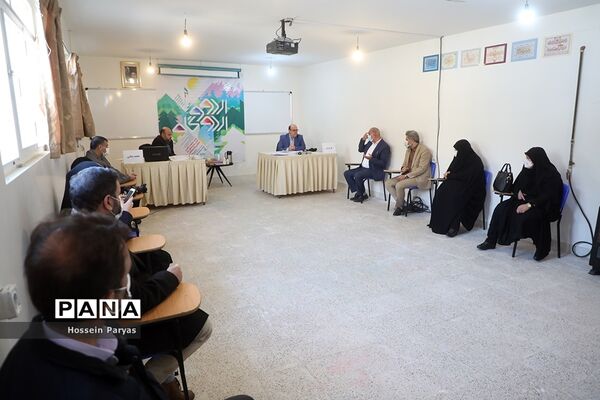 بازدید علی رمضانی از داوری جشنواره تجارب برتر اردویی و اردوگاهی کشور