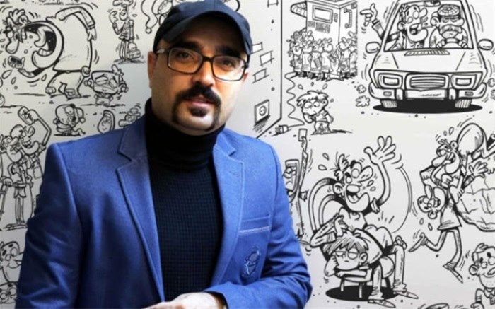 پاکدل: صفحه رسمی اینستاگرام کاریکاتورهایم را معرفی کرد اما ارگانی در کشور توجه نکرد