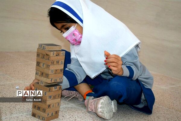 برگزاری مسابقات بازی‌های فکری سرگرمی رویش در شهر گله‌دار