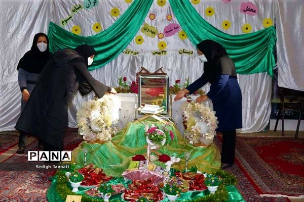 مراسم جشن قرآن در مدارس آباده