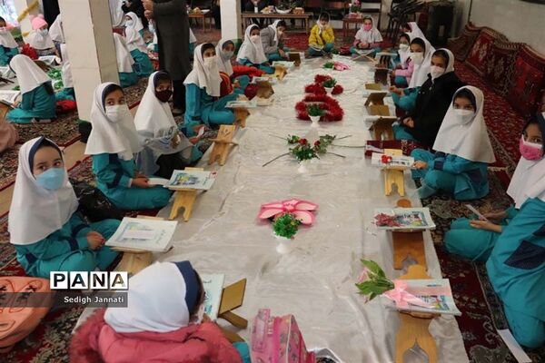 مراسم جشن قرآن در مدارس آباده