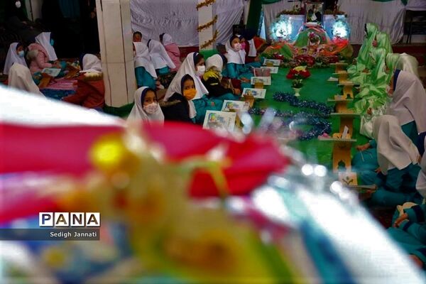 مراسم جشن قرآن در مدارس آباده