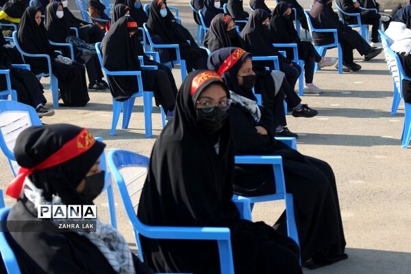 یادواره لاله‌های روشن در دبیرستان امامت قم