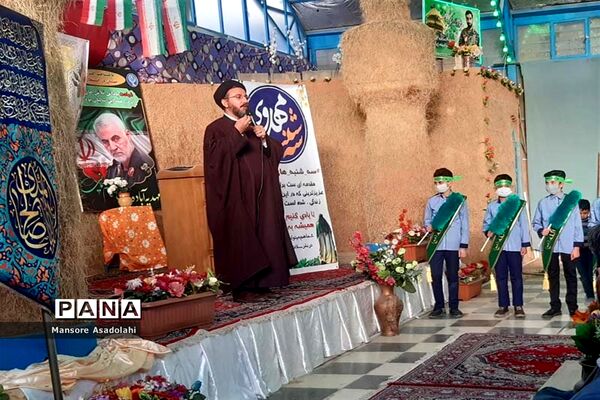 میثاق با حضرت مهدی ( عج الله ) در مدارس شهرستان آباده