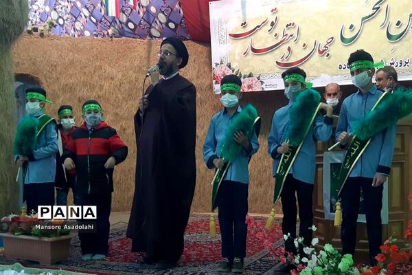 میثاق با حضرت مهدی ( عج الله ) در مدارس شهرستان آباده