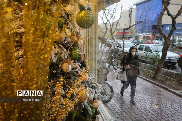 حال و هوای کریسمس در تهران