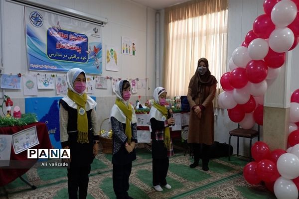مراسم افتتاحیه سفیران سلامت در دبستان شهید ایزدپناه منطقه ۱۴