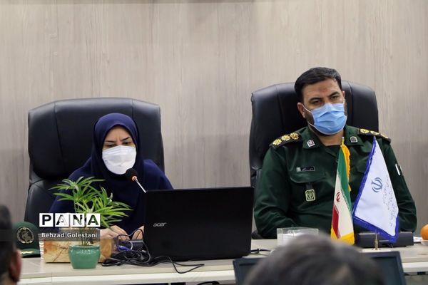 آئین تکریم و معارفه جانشین سازمان بسیج فرهنگیان سپاه شهدا آذربایجان غربی