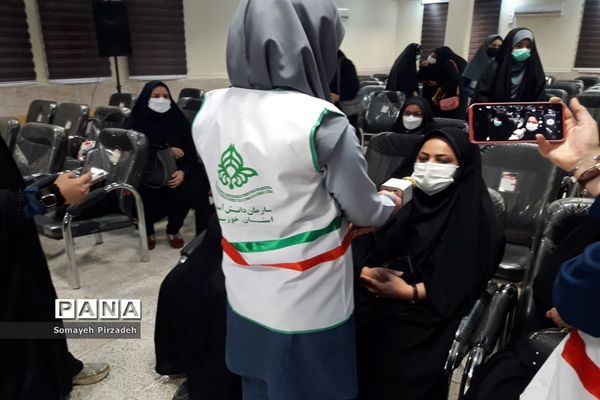 برگزاری یادواره لاله‌های روشن در ناحیه یک اهواز