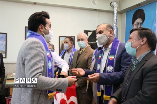 مراسم تجلیل از فعالان سازمان دانش‌آموزی خراسان رضوی(2)