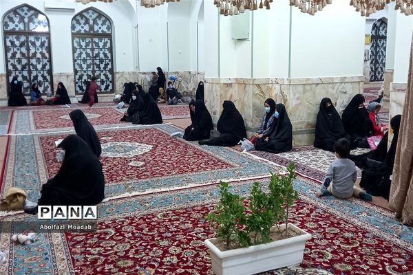 برگزاری مراسم عزاداری دهه اول فاطمیه در آرامگاه شهید مدرس