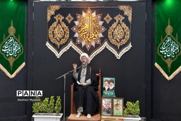 برگزاری مراسم عزاداری دهه اول فاطمیه در آرامگاه شهید مدرس