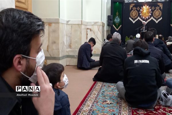 برگزاری مراسم عزاداری دهه اول فاطمیه در آرامگاه شهید مدرس