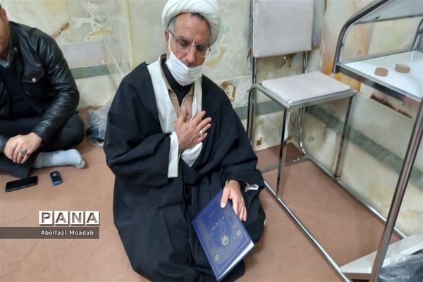 برگزاری مراسم عزاداری دهه اول فاطمیه در آرامگاه شهید مدرس