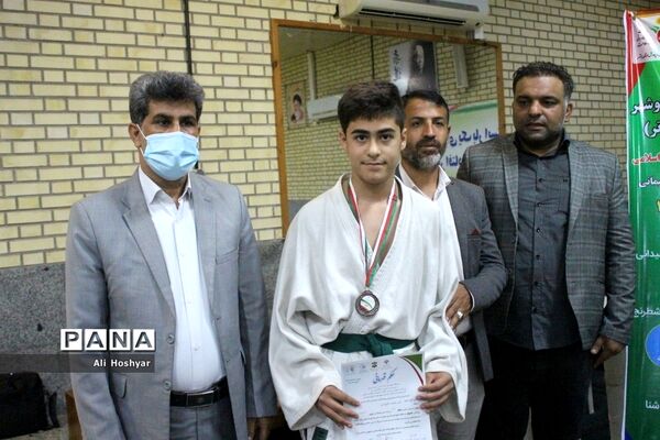 سومین دوره المپیاد استعدادهای برتر ورزشی در رشته جودو  دانش‌آموزان استان بوشهر